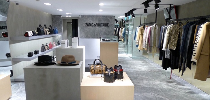 Zadig&Voltaire, stronger at home: opens pop-up in Galleries Lafayette